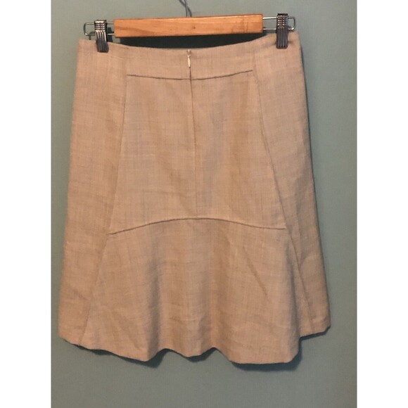 ! Gunex by Brunello Cucinelli ladies virgin wool Lined skirt size US 4 SKU 1y - Picture 2 of 9